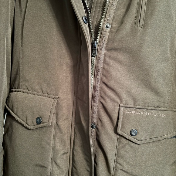 Ralph Lauren Fur Trim Winter Jacket - Picture 7 of 12